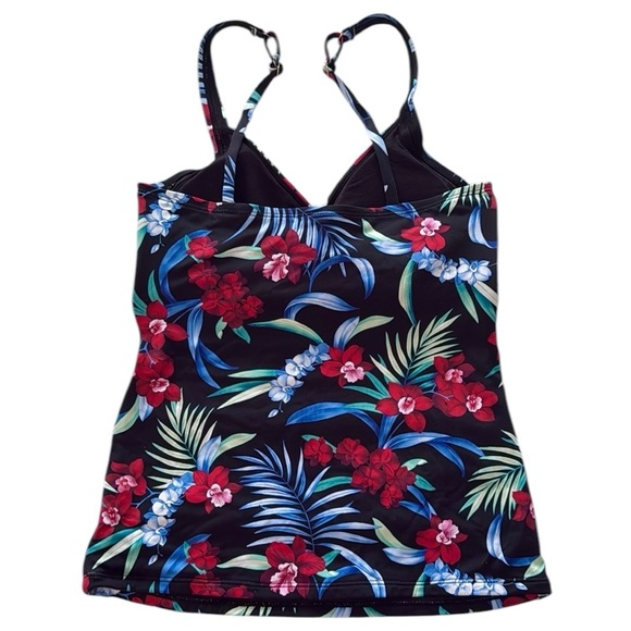 Tommy Bahama Midnight Orchid OTS UW Tankini - Picture 10 of 12